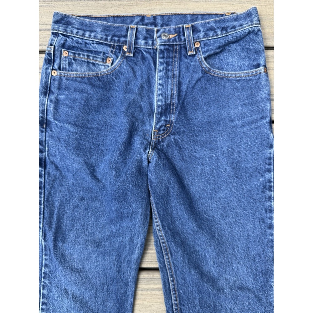 Y2K Levi's 517 Men's 32x32 Medium Wash Made USA 2001 - Picture 2 of 9